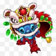 Stitch Cosplay - Stitch Chinese New Year Emoji,Emoji Cosplay