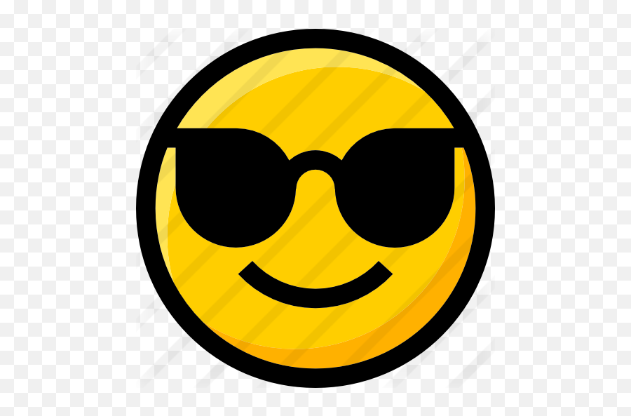 Sunglasses - Free Interface Icons Icon Emoji,Sunglasses Facebook Emoticon