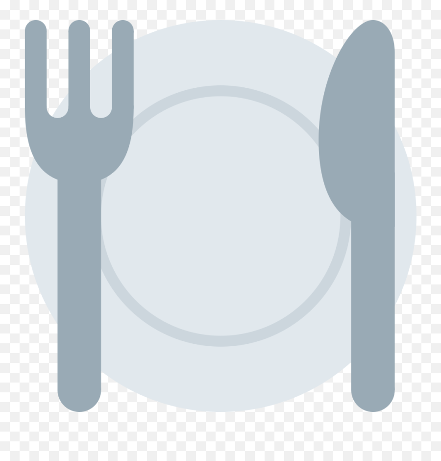 Fork And Knife With Plate Emoji Meaning - Emoji Symbols Plate,Hungry Emoji