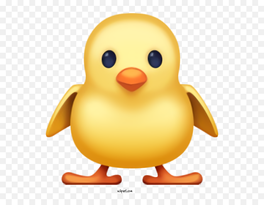 Holidays Bird Beak Yellow For Easter - Easter Clipart Chick Emoji,Easter Emoji