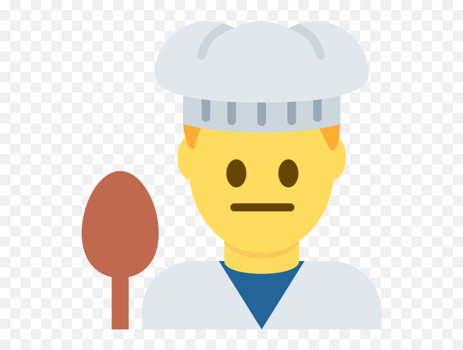 Emoji Face Mashup Bot On Twitter U200d Man Cook - Chief Cook,Neutral Emoji Png