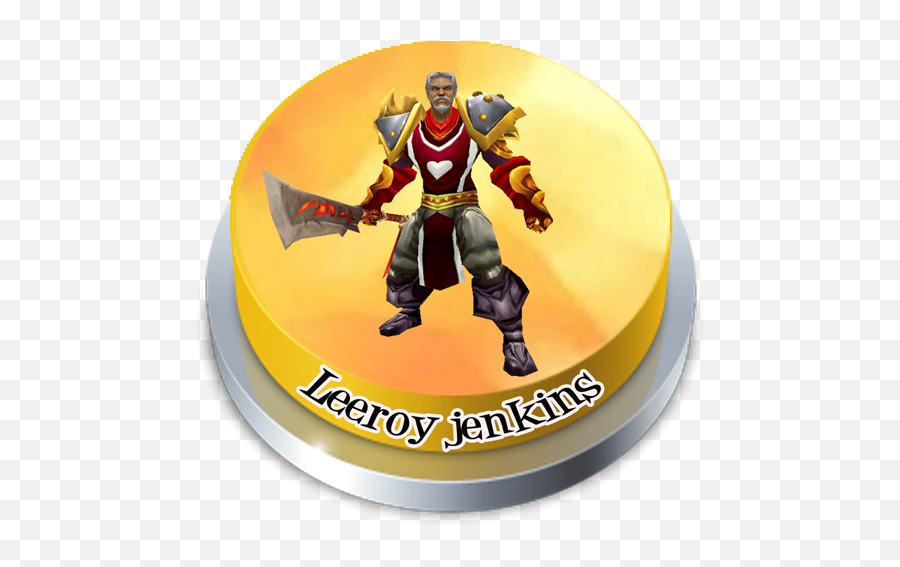 Leeroy Jenkins Button Apk Download - Leeroy Jenkins Transparent Background Emoji,Leeroy Jenkins Emoji