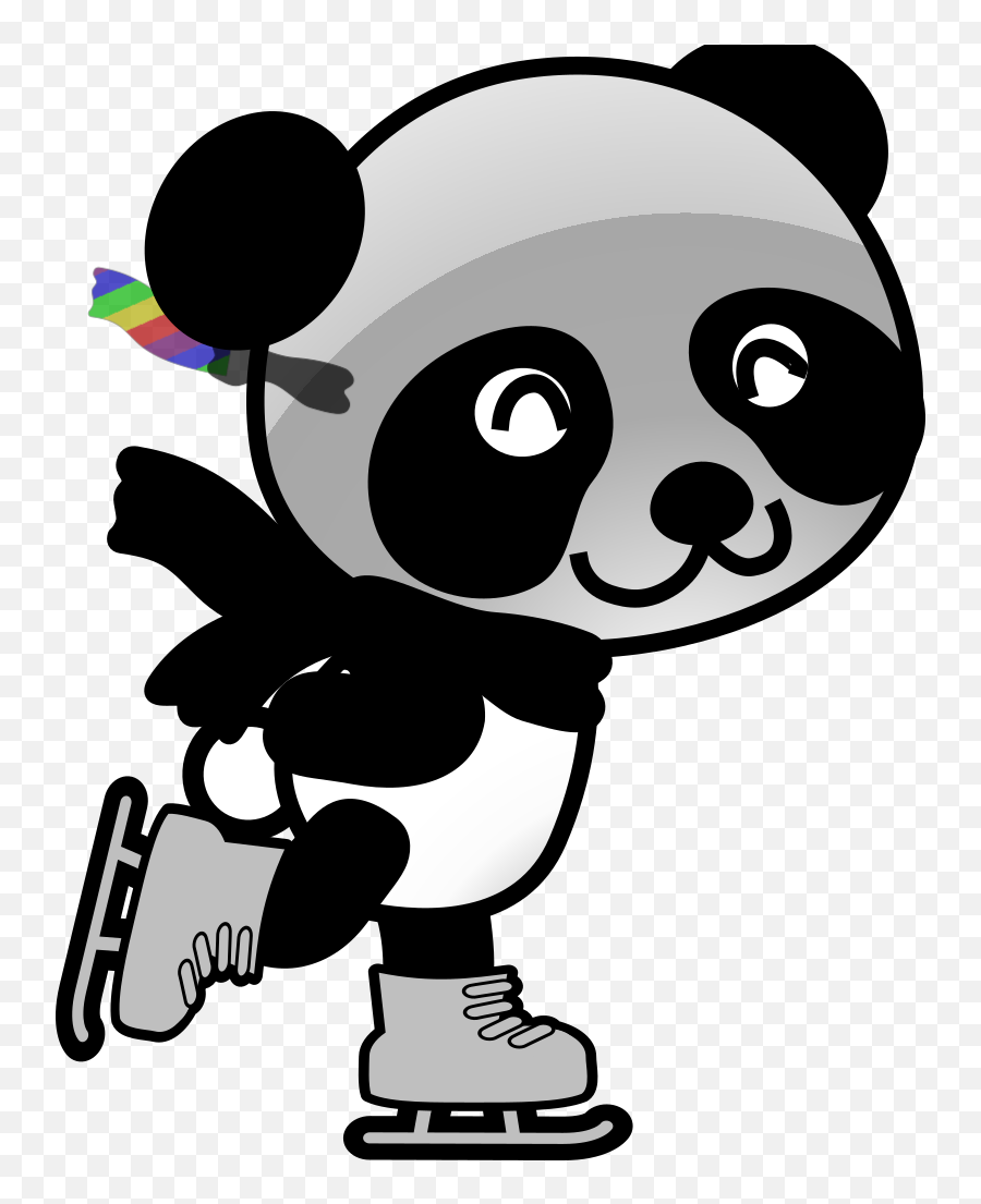Panda 5 Png Svg Clip Art For Web - Download Clip Art Png Dibujos De Pandas Bebes Emoji,Panda Emoji Pillow