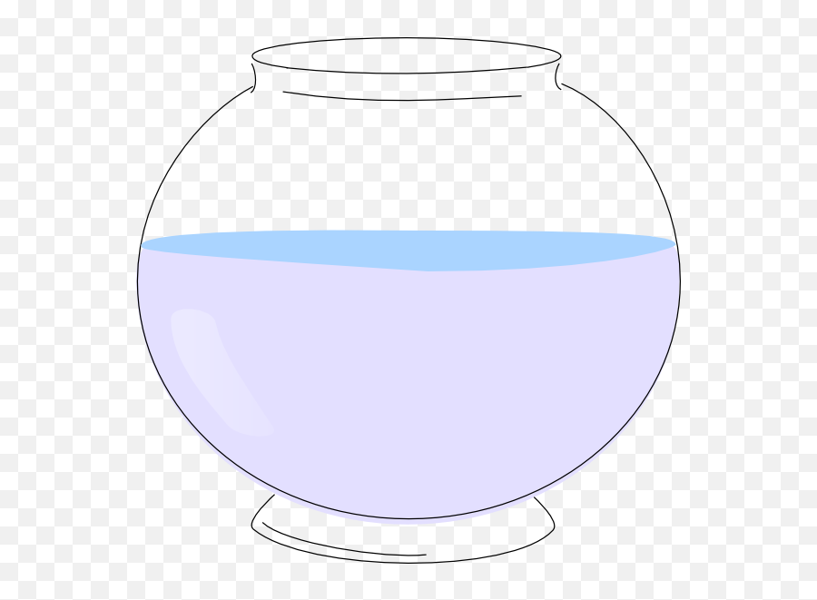 Empty Fish Bowl Clip Art At Vector Clip - Empty Cartoon Bowl Png Emoji,Bowl Emoji