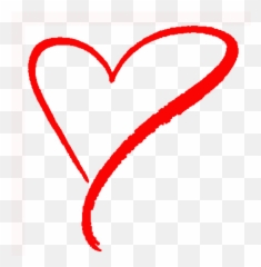 Heart Line Png Png Images - Drawn Transparent Red Heart Png Emoji,Ty Cat Heary Emoji