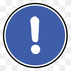 Clipart Protections Exclamation Mark Microsoft Office - Blue Blue Exclamation Mark Emoji,Exclamation Emoji