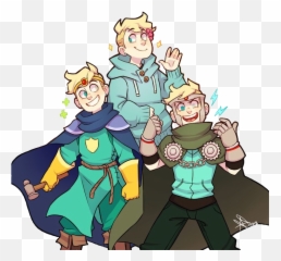 Southpark Southparkbutters Butters - Mysterion Professor Chaos Fanart Emoji,South Park Emojis Android