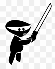 Most Viewed This Month - Gitpng Free Stock Photos Ninja Clip Black And White Emoji,Lolidk Emoticon