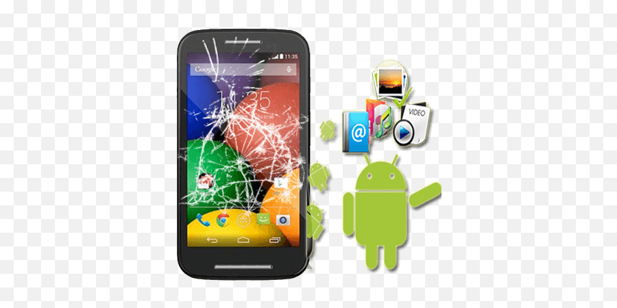 Motorola Android Phone Recovery - Moto G2 Quebrado Png Emoji,Motorola Atrix Emoticons