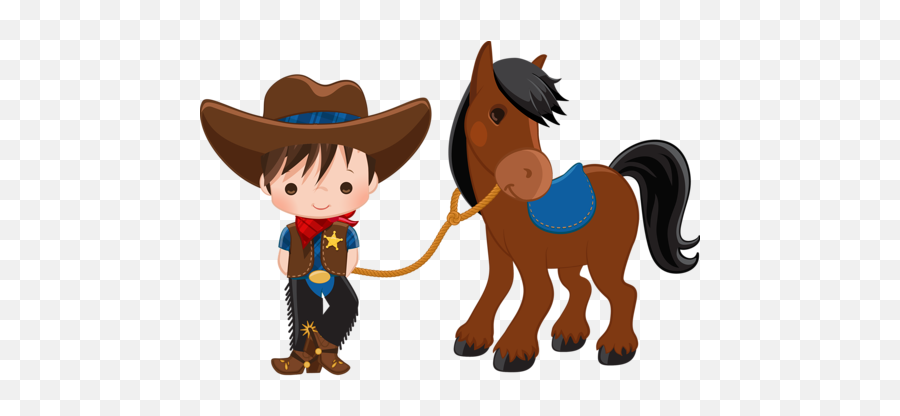 Download Free Png Cowboy E Cowgirl Vaquero Vaquero - Vaquero Y Caballo Animado Emoji,Emojis Vaqueros