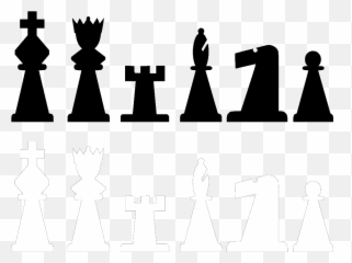 Silhouettemonochrome Photographyblack Png Clipart - Chess Pieces Clip Art Emoji,Queen Chess Piece Emoji