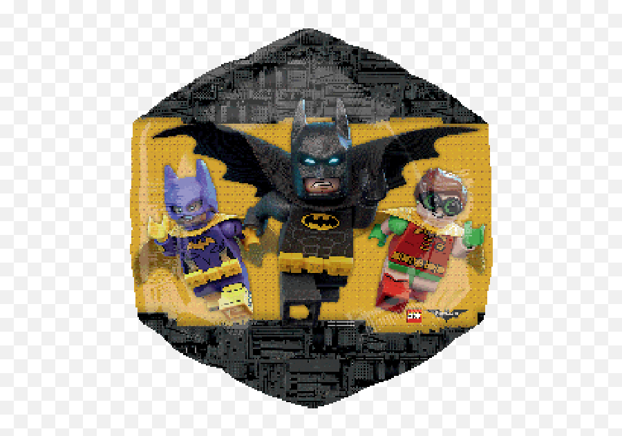 Partycles Balloons Party Supplies - Batman Lego City Party Emoji,Batman Emoji Dog