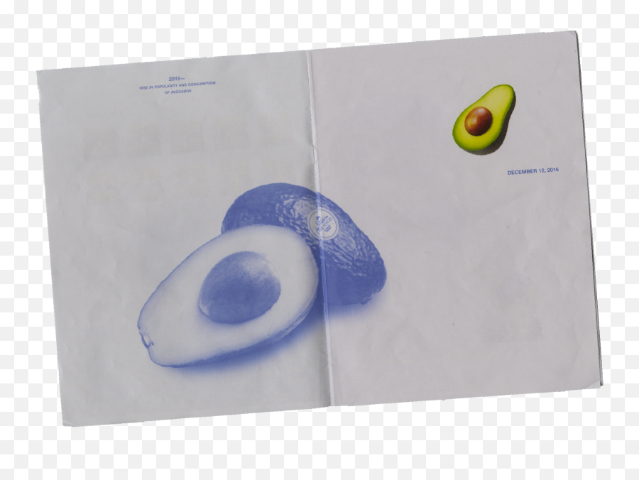 Art Imitates Life - Vanissa Wong Paper Emoji,Avocado Emoji Png