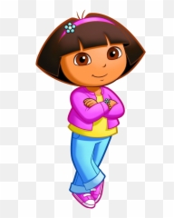 Dora The Explorer - Dora Cartoon Characters Png Emoji,