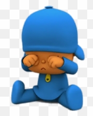 Pocoyó Sticker Pack - Stickers De Pocoyo Llorando Emoji,Imagen De Emotion Enojado