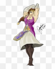 Hyrule Hysteria - Zelda With Muscles Emoji,Zelda Vaati Emotion