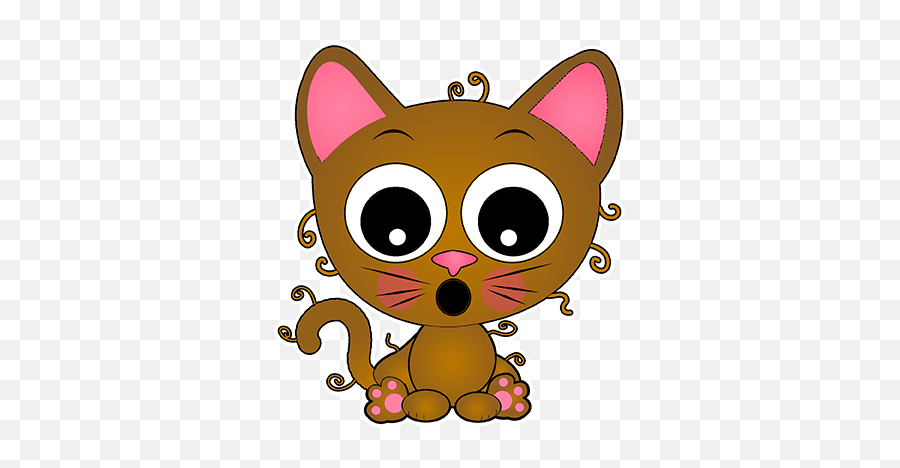 Timmy Kitten By Luis Maldonado - Dot Emoji,Cat Sticking Out Tongue Emoticon