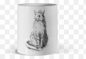 Domestic Cat Mugs Design By Humans - Magic Mug Emoji,Black Neko Emoticon