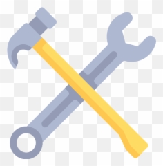 Hammer Wrench Vector Svg Icon - Png Repo Free Png Icons Emoji,Like With A Hammer Emoticon