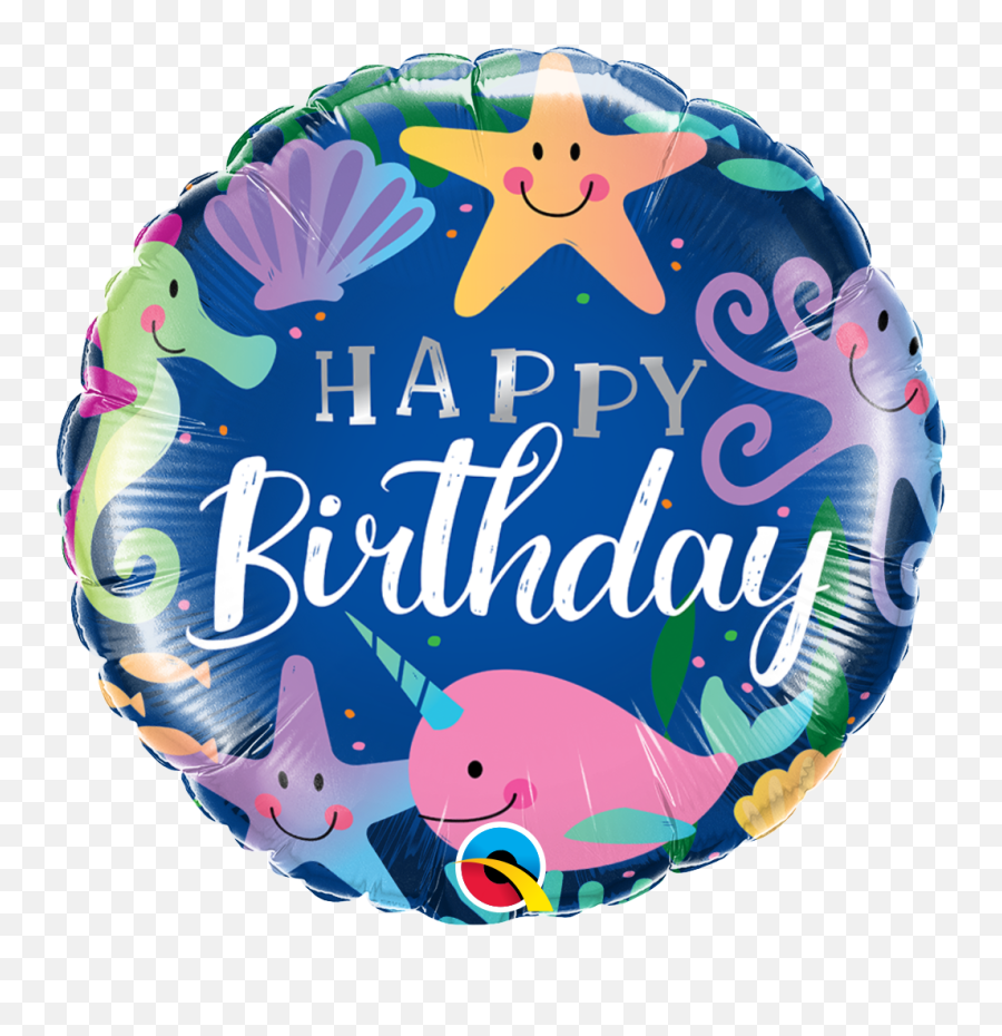 Boyu0027s Birthday Balloons U2013 In Any Event - Happy Birthday Mermaid Foil Balloon Emoji,Happy Birthday Emoji Texts