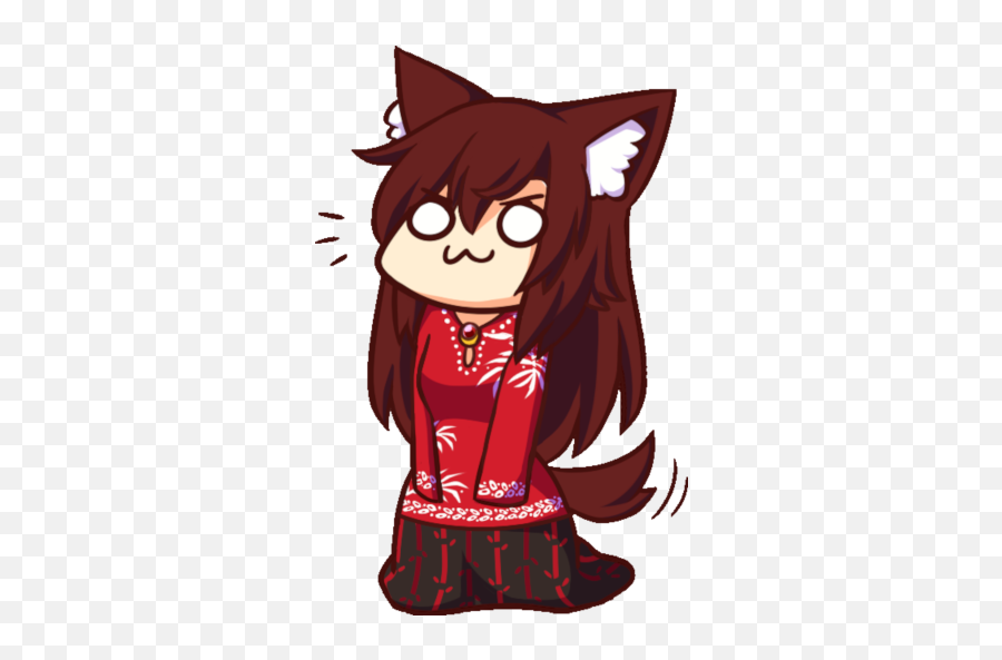 Chibi Momiji Inubashiri Team Fortress 2 Sprays Emoji,Steam Awoo Emoji Art