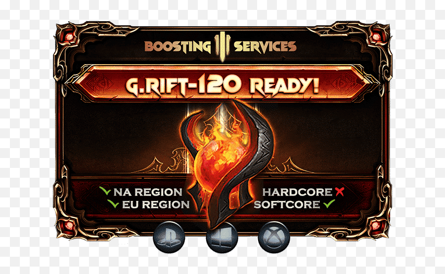 Diablo 3 Boost - Greater Rift Power Leveling For Pc Ps4 U0026 Xbox Emoji,Pumpkin Carving Easy Stencils Emojis