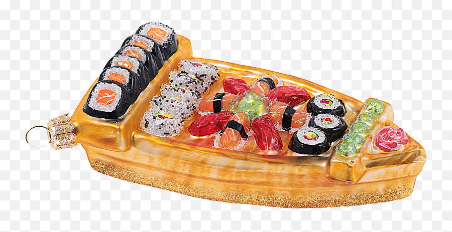 Sushi Boat - Christmas Magic Emoji,Italian Food Emoticons