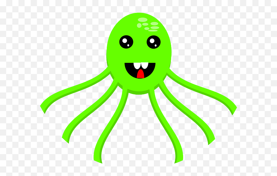 Octopus Octopede Kraken Sea - Free Vector Graphic On Pixabay Emoji,Squid Emoji