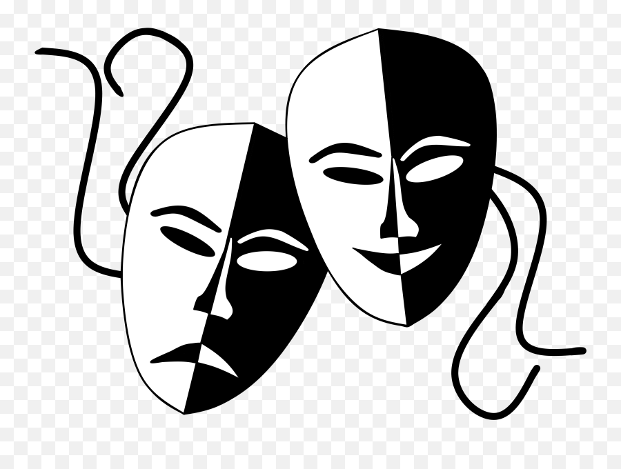 How To Avoid Emotional Leakage - Theatre Masks Emoji,It's Just Emotion Taking Me Over