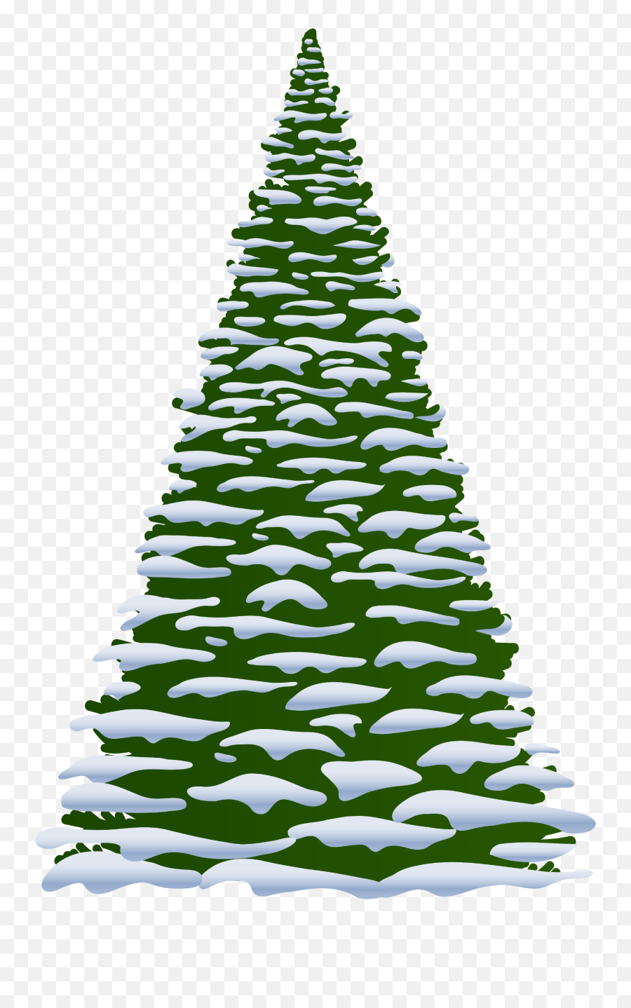 Ftestickers Winter Tree Pine Snow - Transparent Winter Tree Clipart Emoji,Pine Tree Emoji