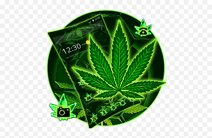 Green Football Weed Leaf Theme 111 Apk Download - Com Language Emoji,Weed Leaf Emoji