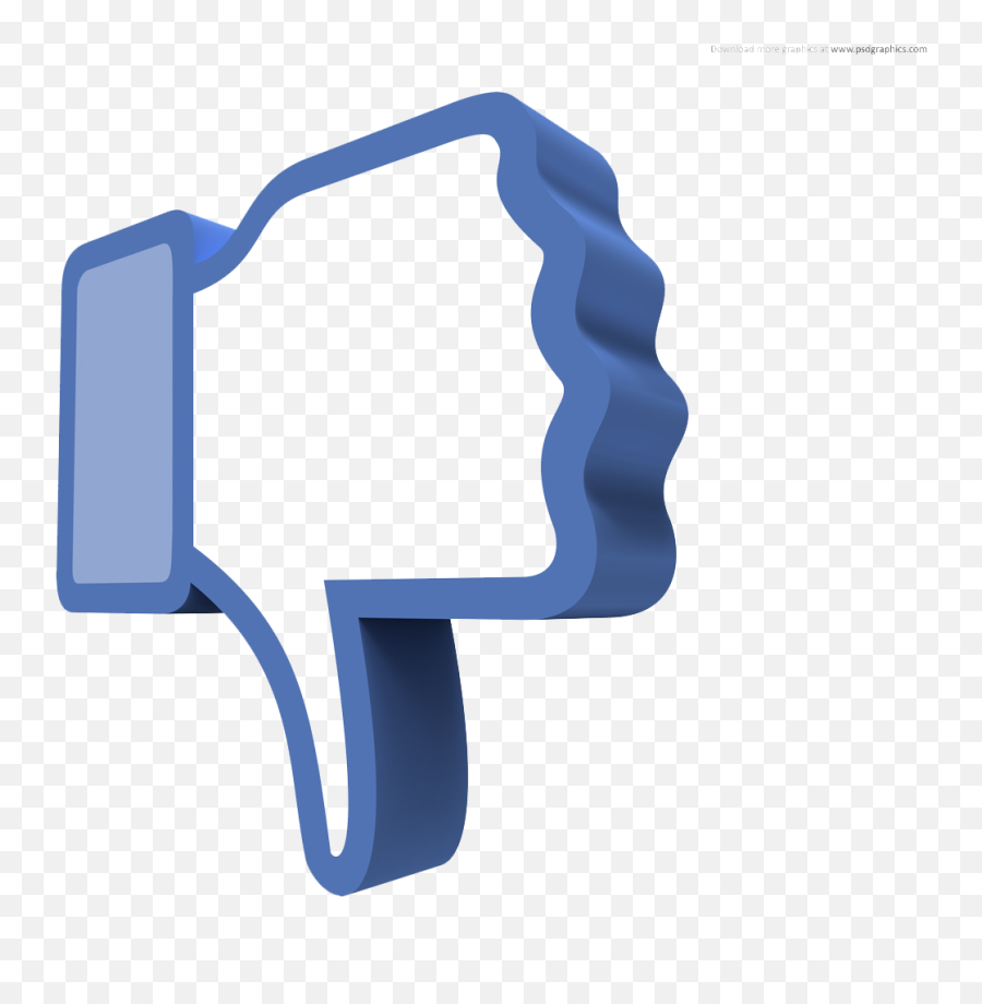 Download Thumb Button Symbol Facebook - Horizontal Emoji,Facebook Dislike Emoticon