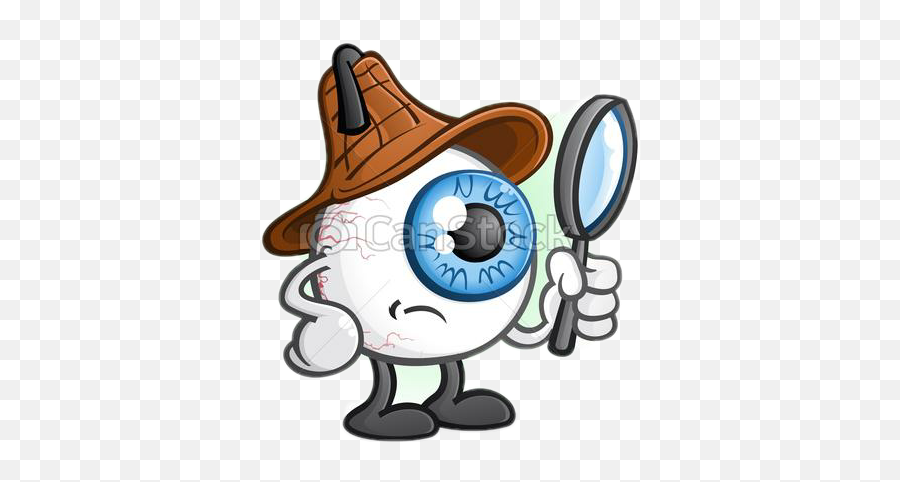 Magnifying Glass Sticker Challenge On Picsart - Eye Detective Magnifying Glass Emoji,Magnifying Glass Emoticon