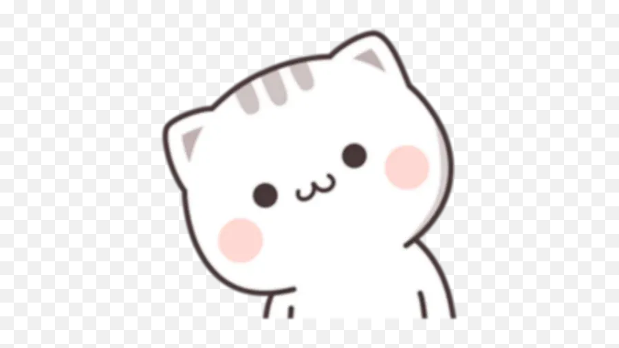 A Huevo Whatsapp Stickers - Stickers Cloud Cutie Cat Chan Emoji,Cute Cat Emoji
