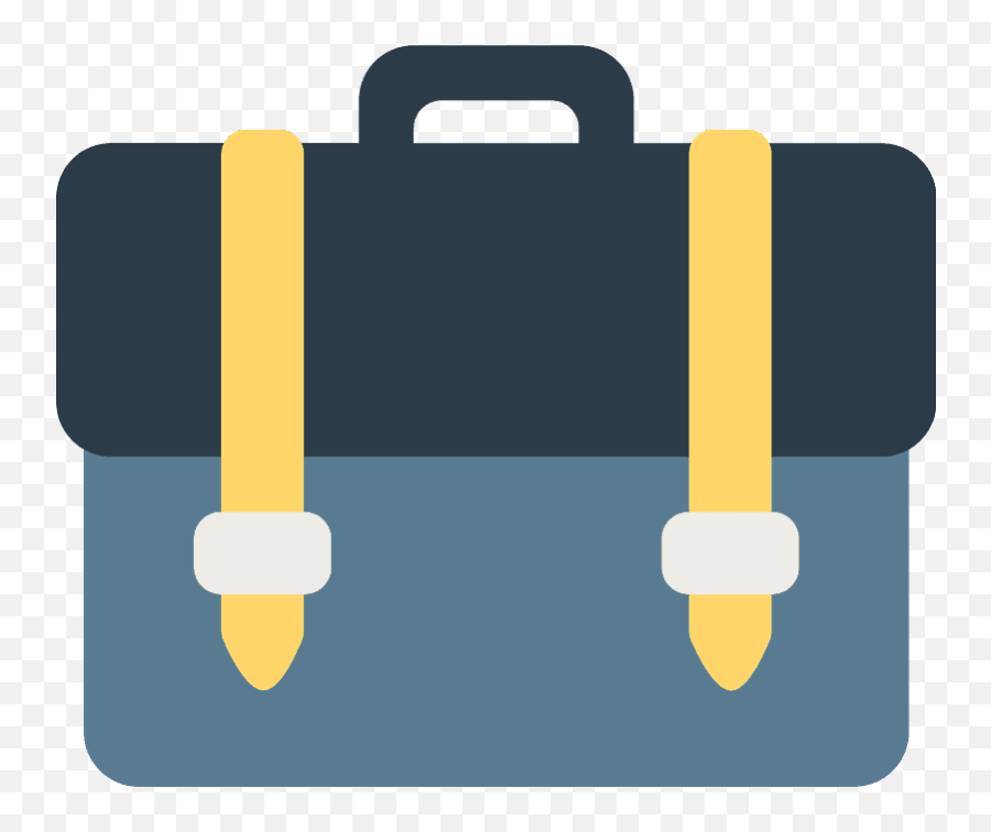 Briefcase Emoji - Emoji De Maletin,Briefcase Emoji