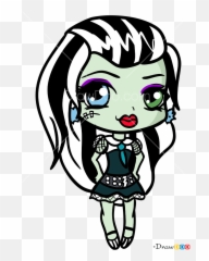 How To Draw Frankie Girl Chibi - For Women Emoji,Fun 2 Draw Emoji