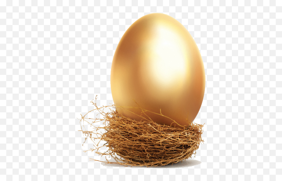 Gold Egg Psd Official Psds - Yczenia Wielkanocne W Jajeczku Emoji,Bird Nest Emoji