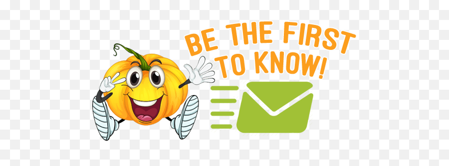 Join Email And Get Fun Event News From Green Meadows Farm Queens - Happy Emoji,Pumpkin Emoji