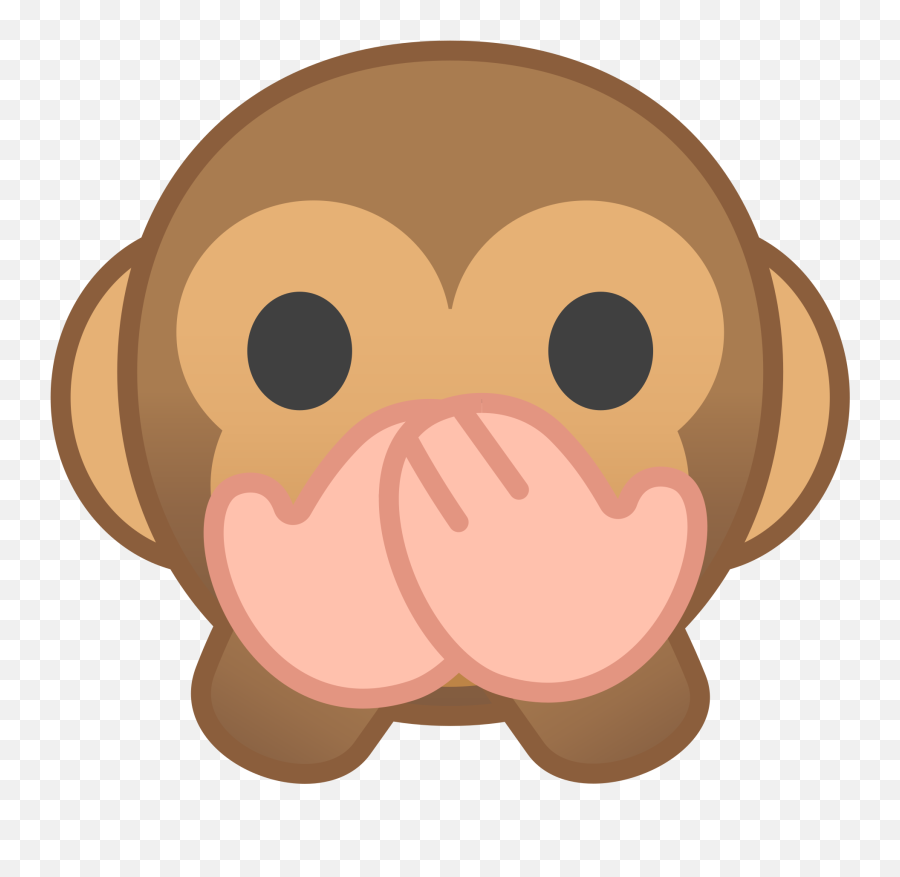 Speak - See No Evil Monkey Emoji,Evil Emoji