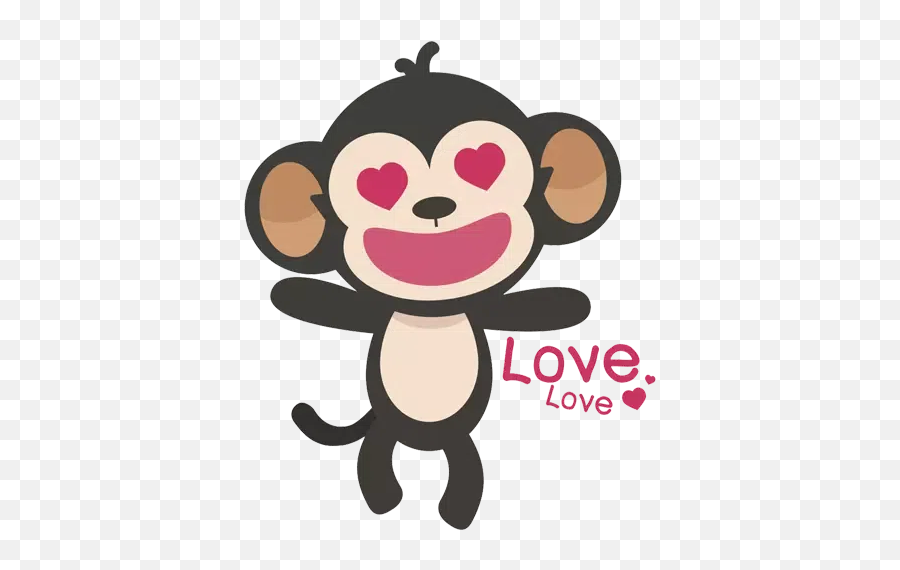 Monkey Monkey Whatsapp Stickers - Monkey Emoji,Whatsapp Monkey Emoticons