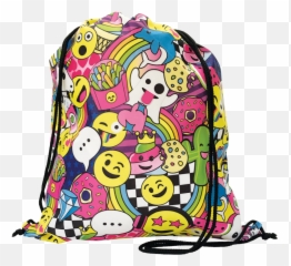 Emoji Party Drawstring - For Teen,Emoji Drawstring Backpacks