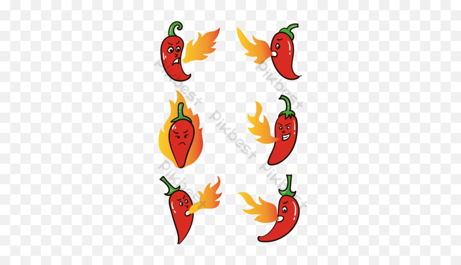 Chili Vector Templates Free Psd U0026 Png Vector Download - Spicy Emoji,Chili Pepper Emoji