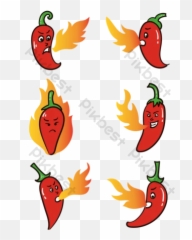 Chili Vector Templates Free Psd U0026 Png Vector Download - Spicy Emoji,Chili Pepper Emoji