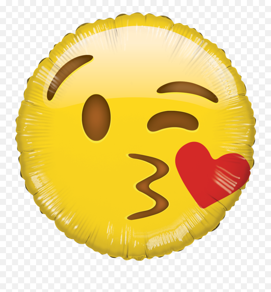 Emojis - Wink Emoji Balloon,Promocion Emojis