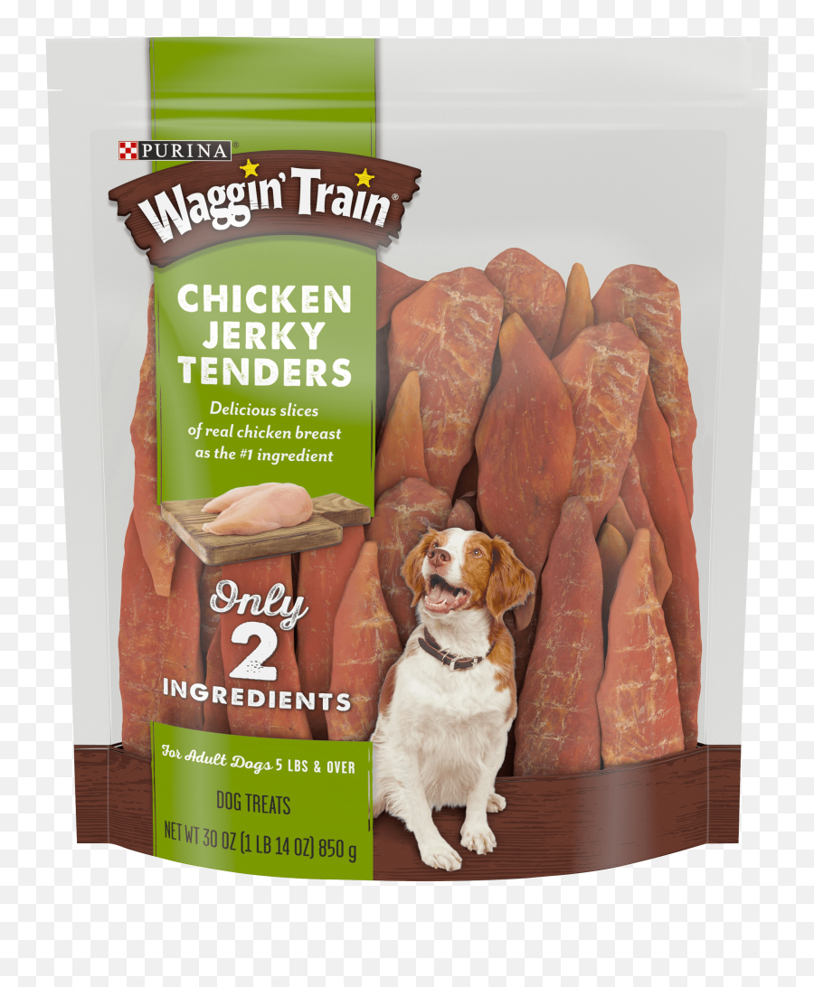 Purina Wagginu0027 Train Limited Ingredient Grain Free Dog Treat Chicken Jerky Tenders 30 Oz Pouch - Walmartcom Waggin Train Dog Purina Emoji,Pug Emoticons For Iphone