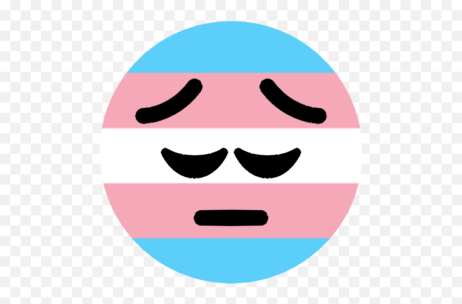 Lgbt Trans Pride Sticker - Happy Emoji,Trans Pride Flag Emoji