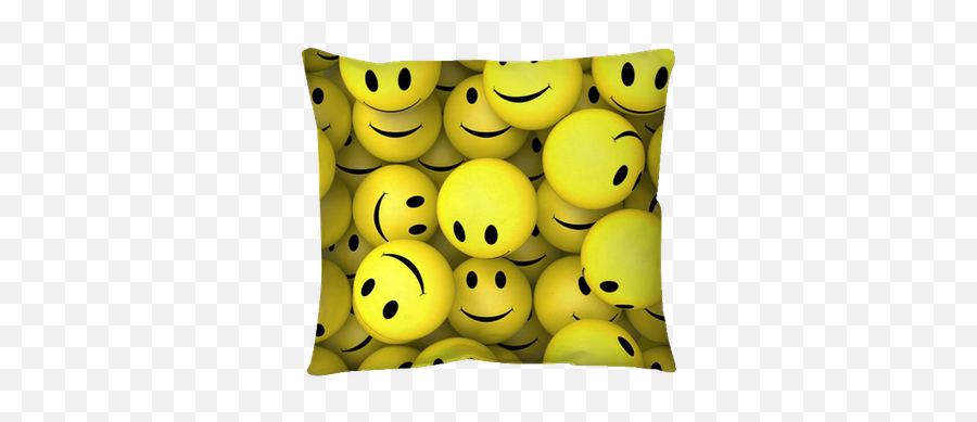 Smileys Showing Happy Cheerful Faces Throw Pillow U2022 Pixers - We Live To Change Smiley Poster Emoji,Oops Eyes Emoji