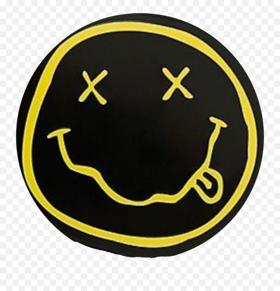 Nirvana Nirvanasmiley Sticker - Nirvana Smiley Face Logo Emoji,Nirvana Emoji