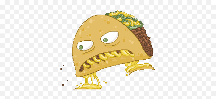 Top Demolition Man Taco Bell 2 Stickers For Android U0026 Ios - Angry Taco Gif Emoji,Taco Bell Emoji