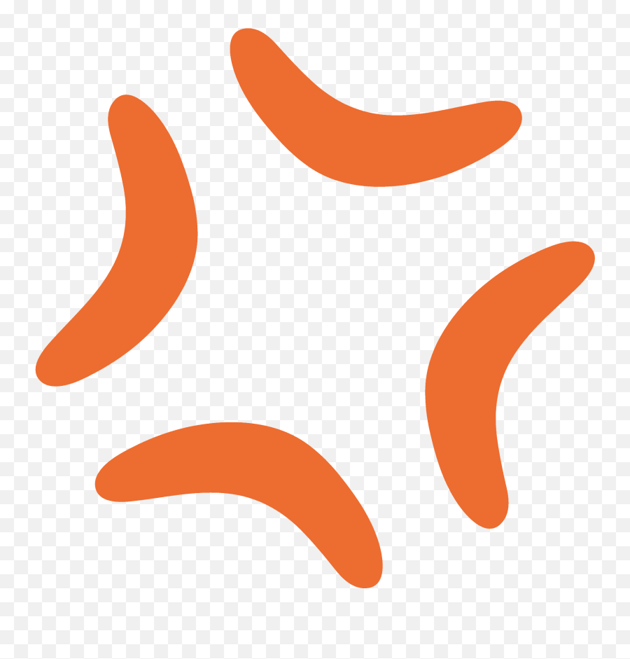 Anger Symbol Emoji Clipart - Dot,Symbol Emoji